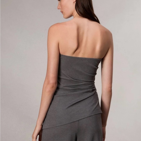 NWT rag & bone Irina Strapless Ponte Top - Picture 4 of 5